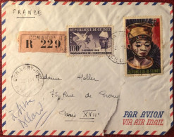 Guinée, Divers Sur Enveloppe 1966 - Voir 2 Photos - (C1087) - República De Guinea (1958-...)