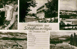 72843404 Scheffau Scheidegg Panorama Bergheim Strandbad Scheffau Scheidegg - Andere & Zonder Classificatie