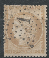 Lot N°83431   Variété/n°59, Oblitéré étoile Chiffrée 1 De PARIS "Pl. De La Bourse", Tache Blanche E Et S De POSTES - 1871-1875 Ceres
