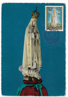 Portugal Rare Carte Maximum Notre Dame De Fatima 1967 Maxicard Our Lady Of Fatima - Christendom