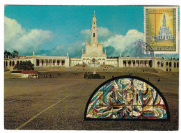 Portugal Carte Maximum Notre Dame De Fatima 1968 Maxicard Our Lady Of Fatima - Christendom