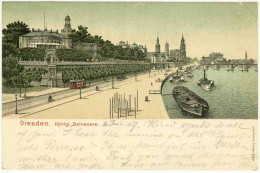 AK  Sachsen Dresden 1907 Königliche Belvedere   (0891 - Autres & Non Classés