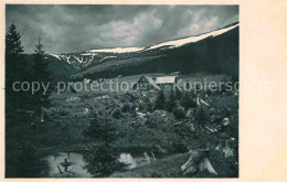 72843257 Riesengebirge_Krkonose_Karkonosze Blaugrund Gewitter Im Mai Schlesische - Czech Republic