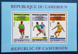 Bloc Neuf** Du Cameroun N°22 De 1984 Thème Football - Camerun (1960-...)