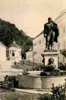 72843109 Baile Herculane Statuia Lui Hercule Si Domul Herkules Statue Baile Herc - Romania