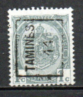 1652 Voorafstempeling Op Nr 81 - TAMINES 11 - Positie A - Roller Precancels 1910-19