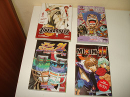 C56(16) / Lot 4 Mangas NEUF -  Kurogan No - One Piece - Mixim 11 - Eye Shield 21 - Manga [franse Uitgave]