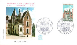 FDC 1973 LE CLOS LUCé - 1970-1979