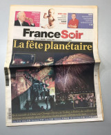 Journal France Soir 1 Er Janvier 2000 - Altri & Non Classificati