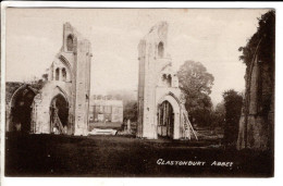 Angleterre, Somerset, Glastonbury Abbey - Cartes Postales Ancienne - Autres & Non Classés