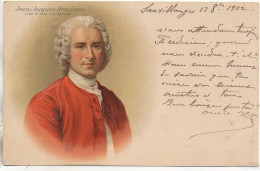 Très Beau Portrait De JEAN-JACQUES ROUSSEAU - Escritores