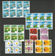 Pologne 8 Séries De Timbres Oblitérés - Collections (without Album)