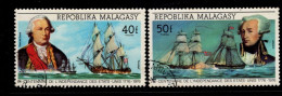 - MADAGASCAR - 1975 - YT N° 560 / 561 - Oblitérés  - Indépendance EU - Madagaskar (1960-...)