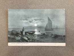 A Dutch Scene By Moonlight Carte Postale Postcard - Other & Unclassified