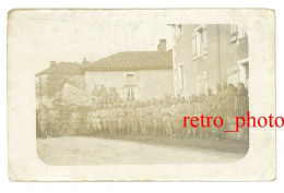 Cpa Carte-photo Hennezel ( Vosges ), Soldats 1918 - War 1914-18