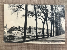 QUIMPER Le Quai De Lodet Et Les Allées De Locmaria - Quimper