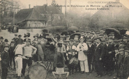 Mervans * Cavalcade De Bienfesance 24 Mars 1912 , Lutteurs Ambulants * Thème Lutte Lutteur * Tambour - Sonstige & Ohne Zuordnung