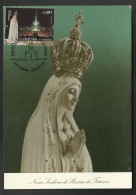 Portugal Sanctuaire Notre Dame De Fatima 2016 Carte Maximum Carte Postale Vintage Sanctuary Our Lady Of Fatima Maxicard - Christianisme