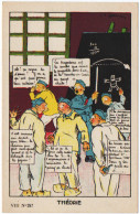 Militaria - Militaire : Guerre 1914-18 : Humoristiques : Théorie - VIII N° 257 : Illustrateur : Godreine - Humour