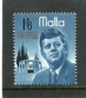 MALTA - 1966  1/6  J.F. KENNEDY  MINT NH - Malta