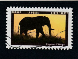 FRANCE  2022  Y&T 2099 Lettre Verte Oblitéré - Used Stamps