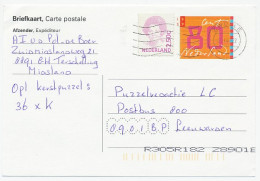 Briefkaart G. 378 Bijfrankering T.b.v. Prijspuzzel - Zwolle 2000 - Postwaardestukken