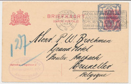 Briefkaart G. 156 B II Amsterdam - Brussel Belgie 1924 - Ganzsachen