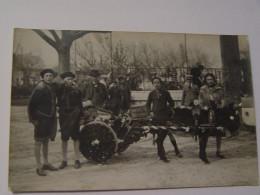 DROME-CARTE PHOTO SOUVENIR DE LORIOL 14 MARS 1926 -PHOTO PAUL BOYER -ANIMEE - Loriol