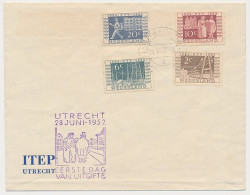 FDC / 1e Dag Em. ITEP 1952 - Speciale Envelop - Zonder Classificatie