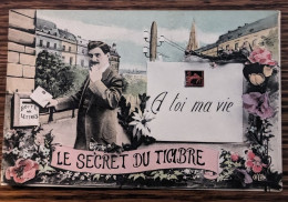 Carte Postale Le Secret Du Timbre - A Toi Ma Vie - Offert Par Javel - Non Classés