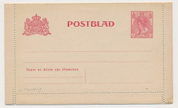 Postblad G. 14 - Foutief Geperforeerd - Entiers Postaux