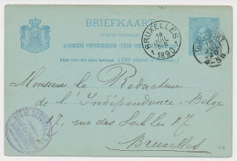 Briefkaart Dordrecht 1890 - Hotel De Pologne - Ohne Zuordnung