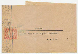 Drukwerkrolstempel / Wikkel - Assen 1913 En Z.j. - Ohne Zuordnung