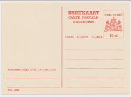 Ned. Indie Briefkaart G. 74 A  - Netherlands Indies