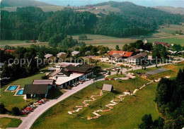 72842482 Siegsdorf Oberbayern Ferienpark Vorauf Fliegeraufnahme Siegsdorf - Andere & Zonder Classificatie