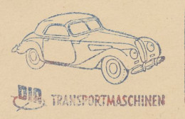 Meter Cut Deutsche Post / Germany 1954 Car - DIA - Automobili