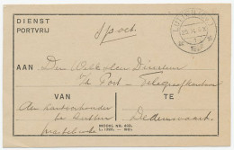 Dienst PTT Lutten - Dedemsvaart 1924 - Trein - Ohne Zuordnung