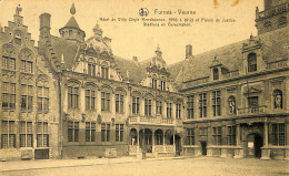 Belgique - Flandre Occidentale - Furnes - Hôtel De Ville - Veurne