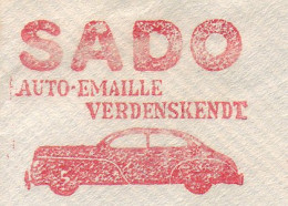 Meter Cover Denmark 1952 Car Enamel - Automobili