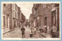 A138  CPA  AUBIERE  (Puy-de-Dôme) Rue Du Chambon  -  Animation  +++++ - Aubiere