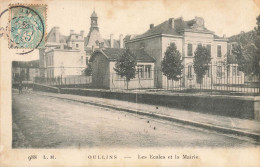 Oullins * Rue , Les écoles Et La Mairie * Groupe Scolaire - Oullins