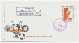 Cover / Postmark City Mail Netherlands 1970 World Campionships Football 1970 - Feyenoord - Otros & Sin Clasificación