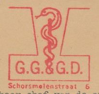 Meter Cover Netherlands 1971 Municipal Medical And Health Service - G.G. And G.D. - Breda - Altri & Non Classificati