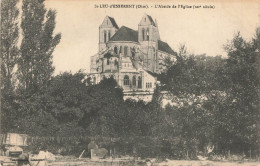 SAINT LEU D'ESSERENT : L'ABSIDE DE L'EGLISE (XIIe SIECLE) - Other & Unclassified