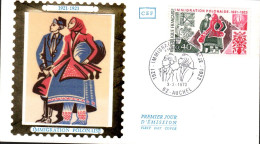 FDC 1973 IMMIGRATION POLONAISE - 1970-1979