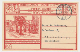 Briefkaart G. 199 O ( Hattem ) Groningen - Duitsland 1925 - Postwaardestukken