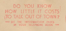 Meter Cover USA 1941 Talk Out Of Town - Telephone Book - Telekom
