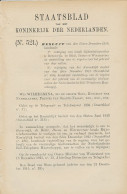Staatsblad 1915 : Rijkstelefoonnet Beverwijk - De Bildt Enz. - Documents Historiques