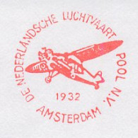 Meter Top Cut Netherlands 1994 Airplane 1932 - Airplanes