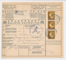 Em. Konijnenburg Pakketkaart Den Haag - Duitsland 1940 - Unclassified